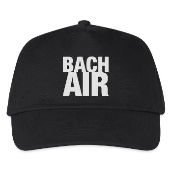 Johann Sebastian Bach Air T-shirt funny saying - Kids’ Baseball Cap - black - Front