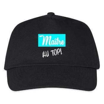 MASTER. MASTER - Kids’ Baseball Cap - black - Front