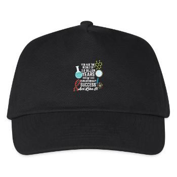 Result of Evolution Biology - Kinder Basecap - Schwarz - Vorne