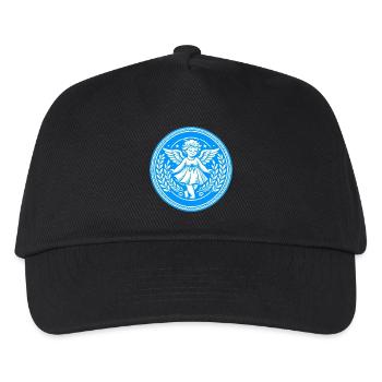 Guardian Angel Logo - Kids’ Baseball Cap - black - Front