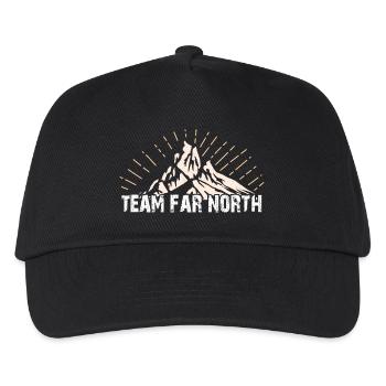 Team Far North | Nordland | North - Kids’ Baseball Cap - black - Front