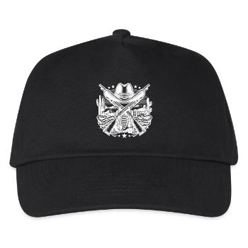 Western Logo 2 - Kids’ Baseball Cap - black - Front