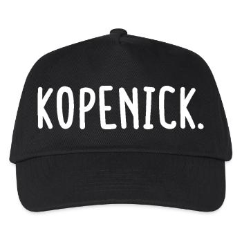 Köpenick Berlin Bezirk Fancy - Kinder Basecap - Schwarz - Vorne