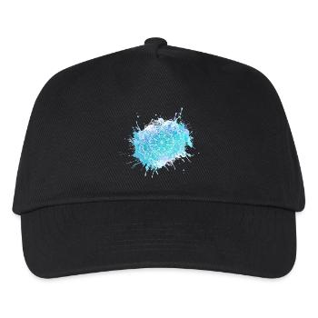 Mandala - Kinder Basecap - Schwarz - Vorne