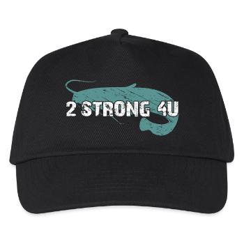 Catfish fishing catfish too strong for you - Kids’ Baseball Cap - black - Front