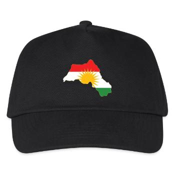 Kurdistan Region  - Kinder Basecap - Schwarz - Vorne