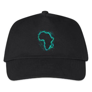 Afrika - Kinder Basecap - Schwarz - Vorne