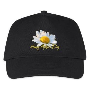 happy mothers day Happy Mother's day - Kinder Basecap - Schwarz - Vorne