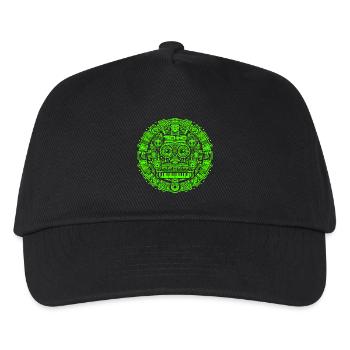 Techno Music Logo - Kids’ Baseball Cap - black - Front