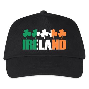 Irland - Kinder Basecap - Schwarz - Vorne