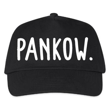 Pankow Berlin Bezirk Fancy - Kinder Basecap - Schwarz - Vorne