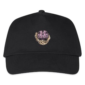 Scharfsinnige Psychologin Praxis - Kinder Basecap - Schwarz - Vorne