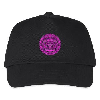 Techno Music Logo - Kids’ Baseball Cap - black - Front