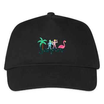 Sommer - Kinder Basecap - Schwarz - Vorne