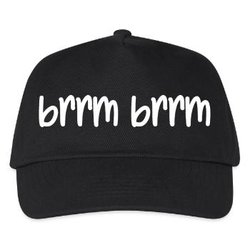 brrm brrm - Kinder Basecap - Schwarz - Vorne