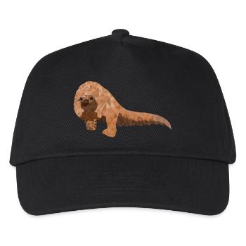 Pangolin Schuppentier bedrohte Tierart Pholidota - Kinder Basecap - Schwarz - Vorne