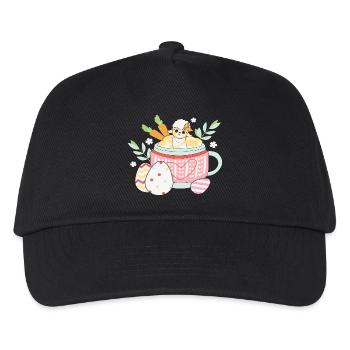 BOW Oster-Chibi-Pokal - Kinder Basecap - Schwarz - Vorne