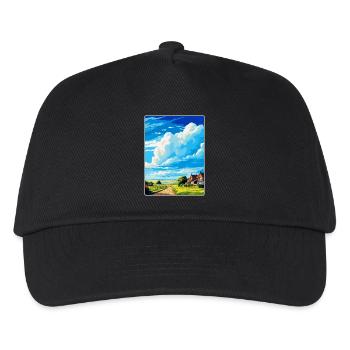 New Romney England Uk Vintage Travel Poster WPA - Kids’ Baseball Cap - black - Front