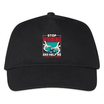 Hör auf zu jammern und hilf mir, meine Chips zu st - Kinder Basecap - Schwarz - Vorne