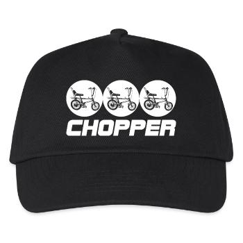 Chopper - Kinder Basecap - Schwarz - Vorne