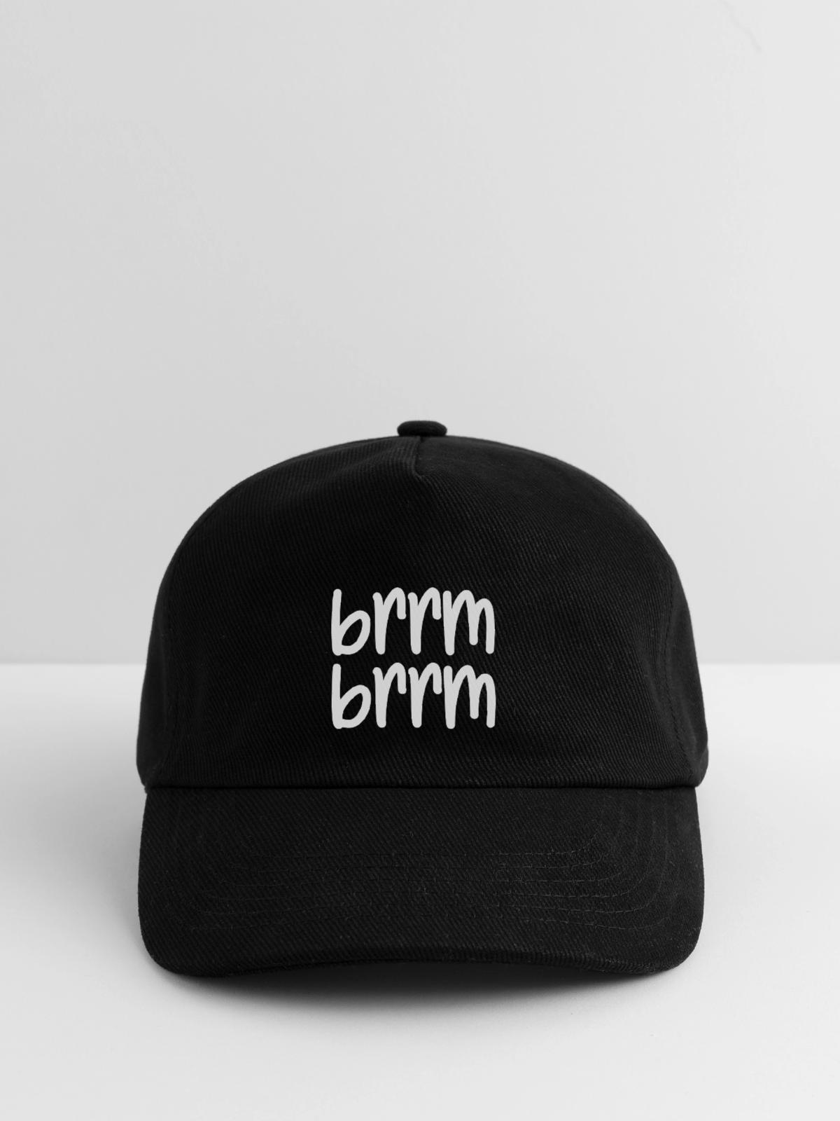 brrm brrm - Kinder Basecap - Schwarz - Vorne
