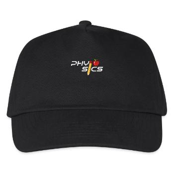 Physiker - Kinder Basecap - Schwarz - Vorne