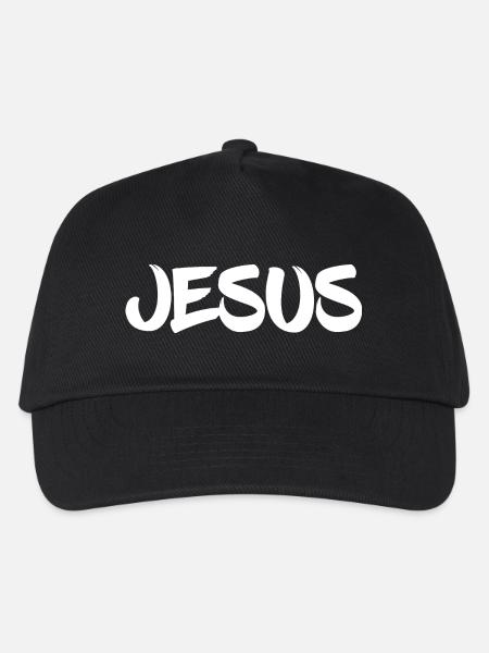 Jesus - Kinder Basecap - Schwarz
