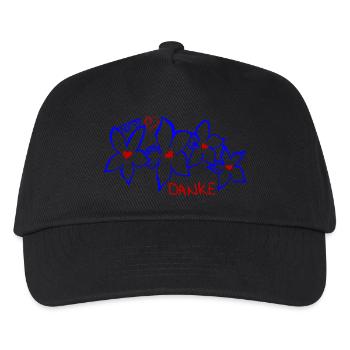 Merci - Casquette de baseball Enfant - noir - Devant