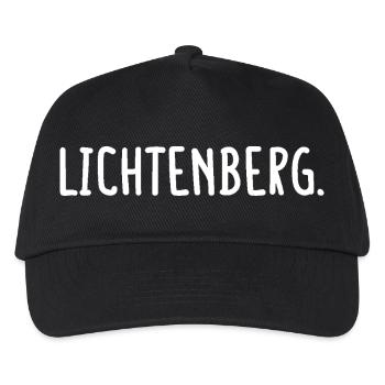 Lichtenberg Berlin Bezirk - Kinder Basecap - Schwarz - Vorne