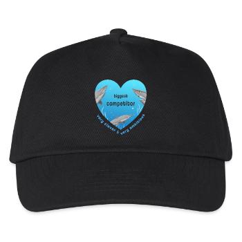 biggest competitor - Kinder Basecap - Schwarz - Vorne