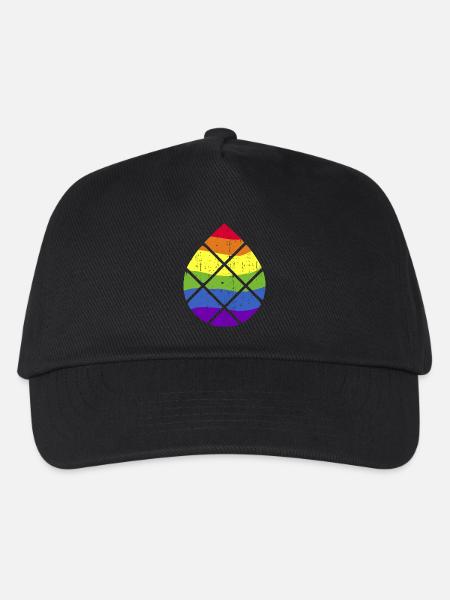Augsburg Zirbelnuss LGBT LGBTQPlus - Kinder Basecap - Schwarz