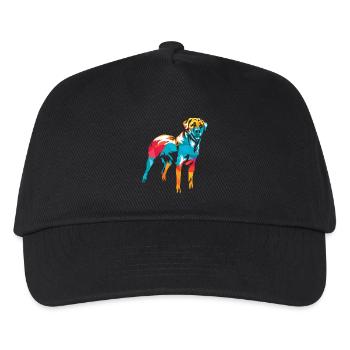 Furchtloser Hirtenhund Anatoliens - Kinder Basecap - Schwarz - Vorne