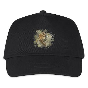 Bienen Biene - Kinder Basecap - Schwarz - Vorne