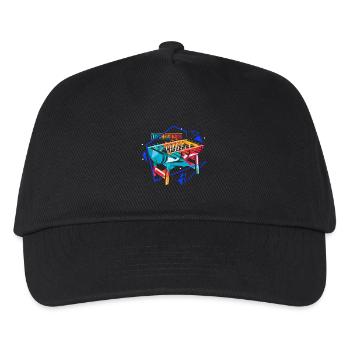 Flinker Tischfußball Turnierprofi - Kinder Basecap - Schwarz - Vorne