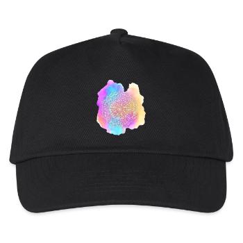 Mandala - Kinder Basecap - Schwarz - Vorne