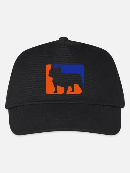 french bulldog - Kinder Basecap - Schwarz