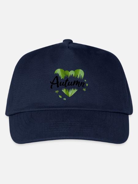 Herbst Herbstblätter Blätter - Kinder Basecap - Navy