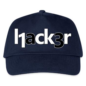 Hacker - Kinder Basecap - Navy - Vorne
