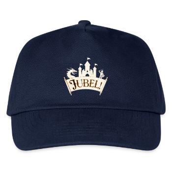 Jubel - Der Drache wird bezwungen! - Kinder Basecap - Navy - Vorne