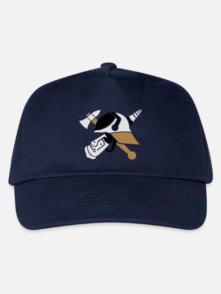 Feuerwehr Logo 3farbig - Kinder Basecap - Navy
