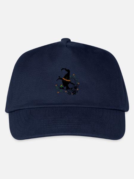 Kräuterhexe Hexe Natur Kräuter Wildpflanzen Bio - Kinder Basecap - Navy
