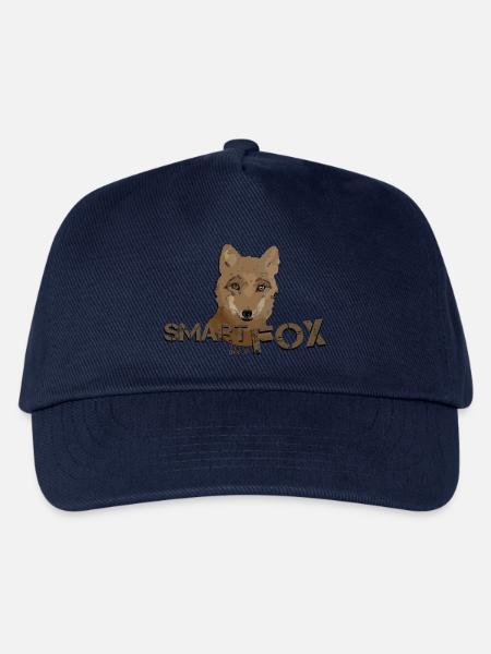 Fuchs schlauer Fuchs schlau wie ein Fuchs - Kinder Basecap - Navy