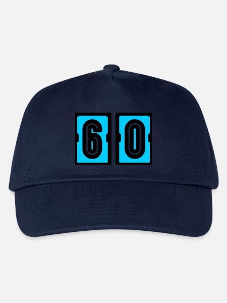60. 60. GEBURTSTAG. GEBURTSTAG 60 JAHRE. 60 - Kinder Basecap - Navy