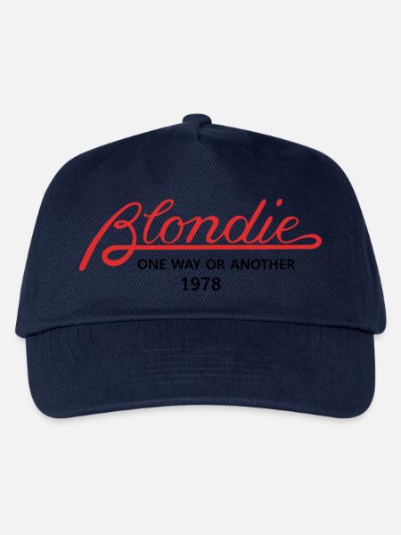 Blondie - Kinder Basecap - Navy