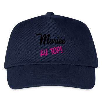 MARRIAGE - Kids’ Baseball Cap - navy - Front