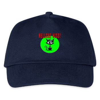 Höllenkatze zischt! 2 - Kinder Basecap - Navy - Vorne