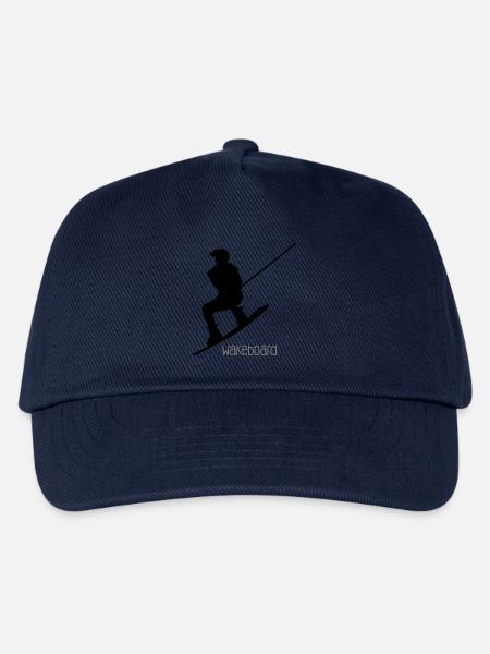 Wakeboarder / Wakeboarderin - Kinder Basecap - Navy