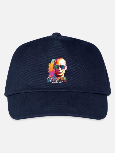 Colorful Resistance #Pu - Kinder Basecap - Navy