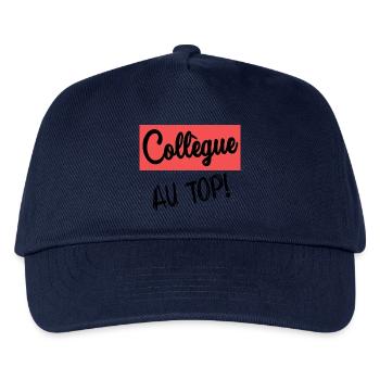 COLLEAGUE. START. RETIREMENT - Kids’ Baseball Cap - navy - Front