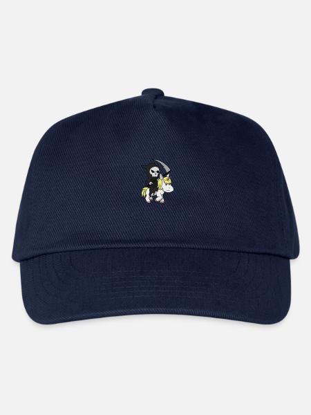 Tod Reitet Einhorn - Kinder Basecap - Navy